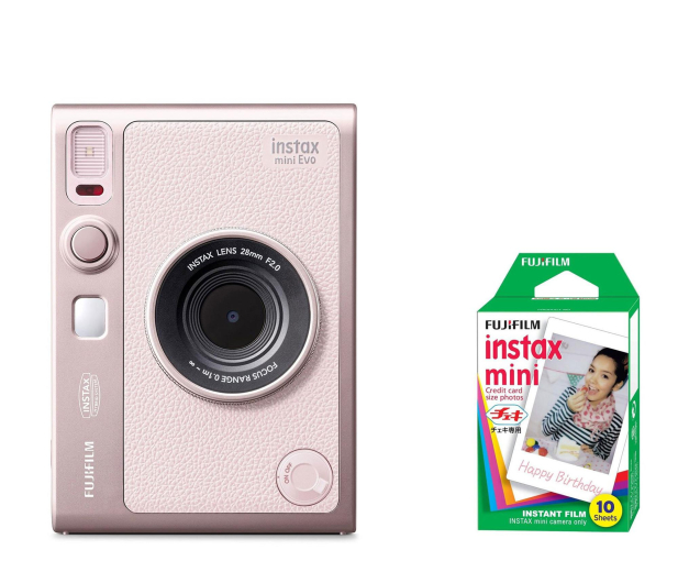 Fujifilm Instax Mini Evo różowy wkłady (10 zdjęć) - 1568759 - zdjęcie